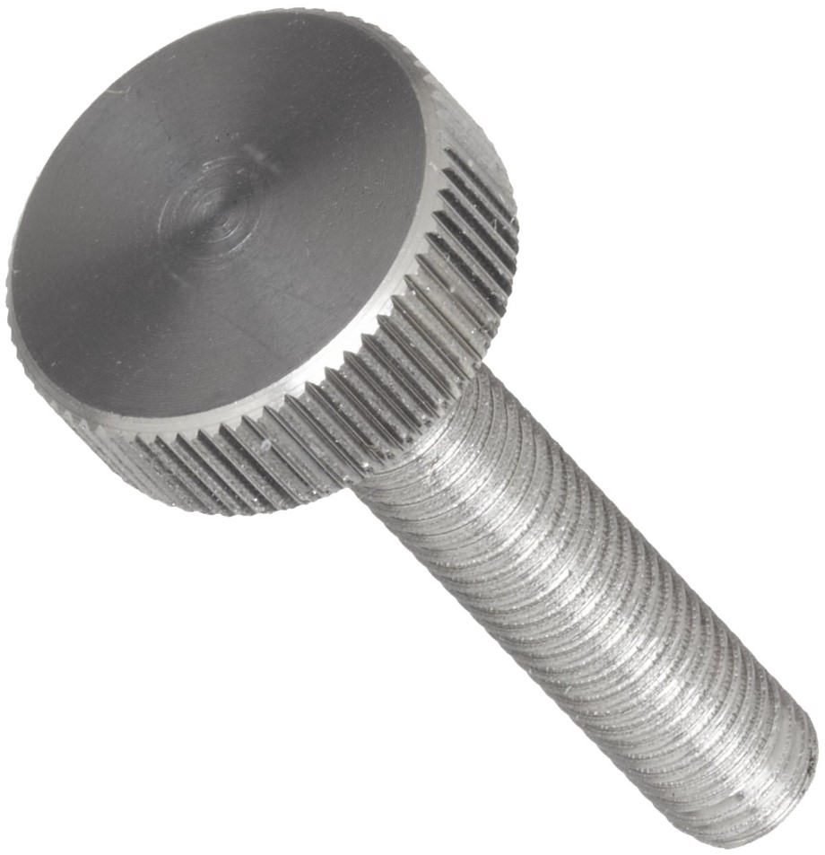 #10 - 24 X 1/2" THUMB SCREW - REG. TYPE P ZINC PLATED